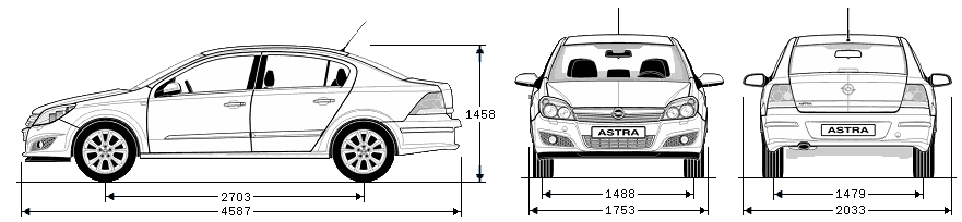 Opel Astra Sedan - 