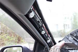 Установка радиостанции Vector Vt-27 Navigator в Opel Astra GTC