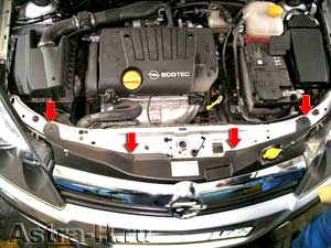 Установка ксенона в блок-фары Opel Astra